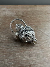 Load image into Gallery viewer, Vintage crystal and citrine dragon egg medallion