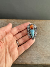 Load image into Gallery viewer, Leland Blue and Orange Kyanite Sacred Heart