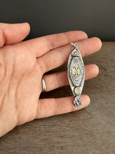 Load image into Gallery viewer, Opal and tourmaline pendant