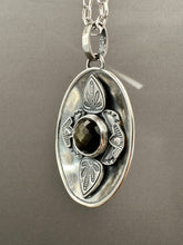 Load image into Gallery viewer, Double sided Jewel Cat with a golden sheen obsidian