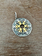 Load image into Gallery viewer, Single Snowflake with Gold