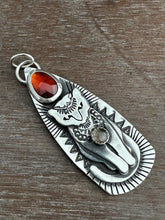 Load image into Gallery viewer, Jewel Cat with Garnet