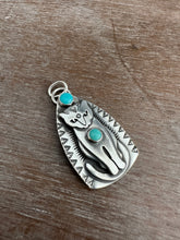 Load image into Gallery viewer, Jewel Cat with Turquoise
