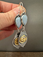 Load image into Gallery viewer, Leland blue keum boo earrings