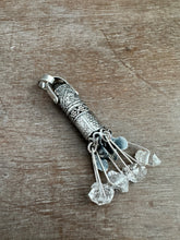 Load image into Gallery viewer, Smokey Quartz Crystal and Herkimer Crystal Medallion