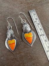 Load image into Gallery viewer, Rosarita Sacred Heart Earrings