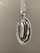 Load image into Gallery viewer, Double sided Jewel owl with hypersthene