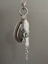 Load image into Gallery viewer, Lake Erie Beach Stone Fish Parable Pendant 3.