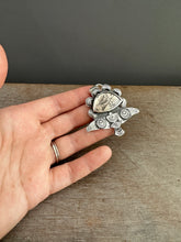 Load image into Gallery viewer, Hawk and Rutilated quartz