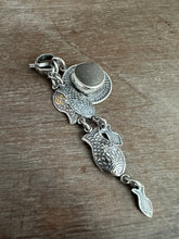 Load image into Gallery viewer, Lake Erie Beach Stone Fish Parable Pendant 1.