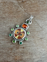 Load image into Gallery viewer, Cloisonné and Ombré gems