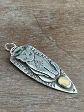 Load image into Gallery viewer, Jewel Cat with Opal