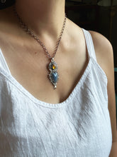 Load image into Gallery viewer, Leland Blue and Opal Sacred Heart