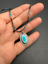 Load image into Gallery viewer, Enameled Oval Pendant