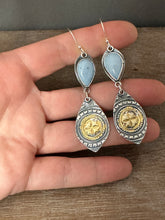 Load image into Gallery viewer, Leland blue keum boo earrings