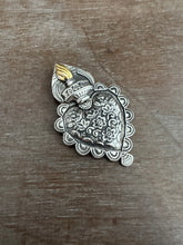 Load image into Gallery viewer, Elaborate Sacred Heart pendant