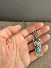 Load image into Gallery viewer, Quartz and turquoise necklace