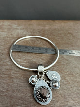 Load image into Gallery viewer, Sterling silver Jingle bangle