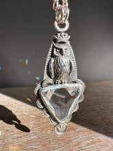 Load image into Gallery viewer, Stanley the owl on a prism