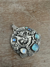 Load image into Gallery viewer, Ice Dragon Medallion