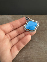 Load image into Gallery viewer, Happy Cloud Enameled pendant
