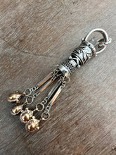 Load image into Gallery viewer, Handmade Bell Tassel with Quartz Crystal