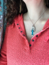 Load image into Gallery viewer, Apatite Wing Necklace