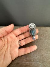 Load image into Gallery viewer, Labradorite Sacred Heart pendant