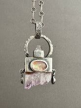 Load image into Gallery viewer, Amethyst crystal necklace