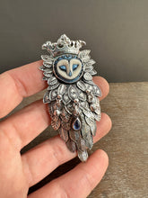 Load image into Gallery viewer, Sleepy Blue Moon Owl