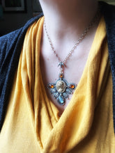 Load image into Gallery viewer, Our Lady of Lourdes with Gems