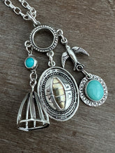 Load image into Gallery viewer, Bird charm collector pendant