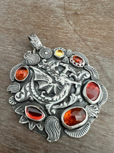 Load image into Gallery viewer, Fire Dragon Medallion