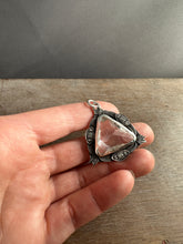 Load image into Gallery viewer, Vintage Swarovski moon prism medallion #2