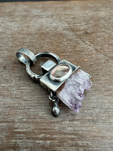 Load image into Gallery viewer, Amethyst crystal necklace