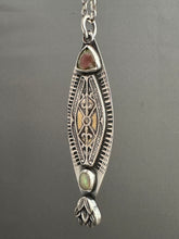 Load image into Gallery viewer, Opal and tourmaline pendant