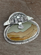 Load image into Gallery viewer, Flying Eagle with Picture Jasper Pendant7