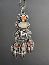 Load image into Gallery viewer, A Fall Celebration - deer pendant