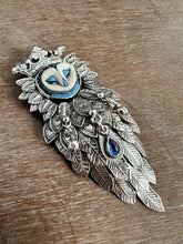 Load image into Gallery viewer, Sleepy Blue Moon Owl