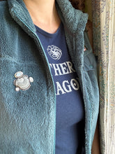 Load image into Gallery viewer, Fairy stone Pendant/Brooch with moonstones.