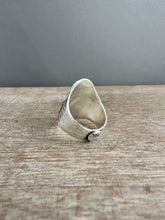 Load image into Gallery viewer, Moon owl ring size 9.5