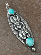 Load image into Gallery viewer, Lone Mountain Turquoise Medallion