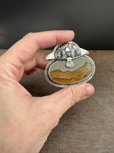 Load image into Gallery viewer, Flying Eagle with Picture Jasper Pendant7