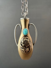 Load image into Gallery viewer, Vessel with Dragon and Amazonite