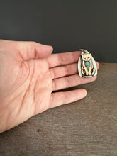 Load image into Gallery viewer, Kitty Pet with Amazonite