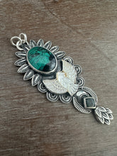 Load image into Gallery viewer, Elaborate Eliat Stone pendant