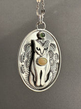 Load image into Gallery viewer, Jewel Cat with Opal and Serpentine