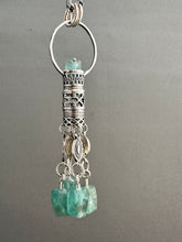 Load image into Gallery viewer, Handmade Apatite crystal Tassel