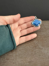 Load image into Gallery viewer, Storm Cloud Enameled pendant