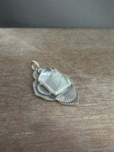 Load image into Gallery viewer, Quartz charm with a butterfly